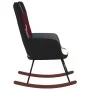 Silla mecedora de tela patchwork de vidaXL, Mecedoras - Ref: Foro24-328203, Precio: 101,20 €, Descuento: %