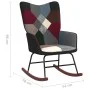 Silla mecedora de tela patchwork de vidaXL, Mecedoras - Ref: Foro24-328203, Precio: 101,20 €, Descuento: %