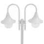 Farola de jardín con 2 luces aluminio blanca E27 220 cm de vidaXL, Iluminación de exterior - Ref: Foro24-44208, Precio: 127,4...