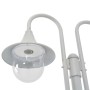 Farola de jardín con 2 luces aluminio blanca E27 220 cm de vidaXL, Iluminación de exterior - Ref: Foro24-44208, Precio: 129,9...