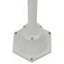 Farola de jardín con 2 luces aluminio blanca E27 220 cm de vidaXL, Iluminación de exterior - Ref: Foro24-44208, Precio: 127,4...