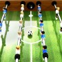 Futbolín de acero marrón claro y negro 60 kg 140x74,5x87,5 cm de vidaXL, Mesas de futbolín - Ref: Foro24-92502, Precio: 454,4...