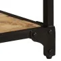 Mesa de centro de madera maciza de mango rugosa 90x45x35 cm de vidaXL, Mesas de centro - Ref: Foro24-328265, Precio: 120,61 €...