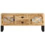 Mueble para TV de madera maciza de mango rugosa 110x30x45 cm de vidaXL, Muebles TV - Ref: Foro24-328276, Precio: 202,05 €, De...