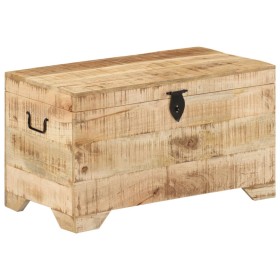 Cofre de almacenamiento de madera de mango rugoso de vidaXL, Baúles de almacenamiento - Ref: Foro24-328293, Precio: 190,99 €,...