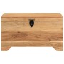 Cofre de almacenamiento de madera de acacia maciza de vidaXL, Baúles de almacenamiento - Ref: Foro24-328294, Precio: 157,84 €...