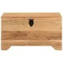 Cofre de almacenamiento de madera de acacia maciza de vidaXL, Baúles de almacenamiento - Ref: Foro24-328294, Precio: 155,36 €...