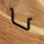 Cofre de almacenamiento de madera de acacia maciza de vidaXL, Baúles de almacenamiento - Ref: Foro24-328294, Precio: 155,36 €...