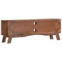 Mueble para TV de madera maciza de mango rugosa 110x30x40 cm de vidaXL, Muebles TV - Ref: Foro24-328303, Precio: 124,32 €, De...