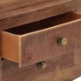 Mueble para TV de madera maciza de mango rugosa 110x30x40 cm de vidaXL, Muebles TV - Ref: Foro24-328303, Precio: 124,32 €, De...