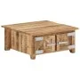 Mesa de centro de madera maciza de mango 67x67x30 cm de vidaXL, Mesas de centro - Ref: Foro24-328308, Precio: 156,19 €, Descu...