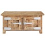 Mesa de centro de madera maciza de mango 67x67x30 cm de vidaXL, Mesas de centro - Ref: Foro24-328308, Precio: 158,01 €, Descu...