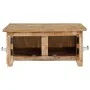 Mesa de centro de madera maciza de mango 67x67x30 cm de vidaXL, Mesas de centro - Ref: Foro24-328308, Precio: 156,19 €, Descu...