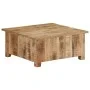 Mesa de centro de madera maciza de mango 67x67x30 cm de vidaXL, Mesas de centro - Ref: Foro24-328308, Precio: 156,19 €, Descu...