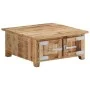 Mesa de centro de madera maciza de mango 67x67x30 cm de vidaXL, Mesas de centro - Ref: Foro24-328308, Precio: 156,19 €, Descu...