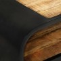 Mueble para TV de madera maciza de mango rugosa 90x30x48 cm de vidaXL, Muebles TV - Ref: Foro24-328412, Precio: 194,19 €, Des...