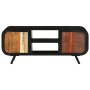 Mueble para la TV madera maciza reciclada 110x30x45 cm de vidaXL, Muebles TV - Ref: Foro24-328413, Precio: 169,84 €, Descuent...