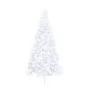 Medio árbol de Navidad artificial con soporte PVC blanco 180 cm de vidaXL, Arboles de navidad - Ref: Foro24-328419, Precio: 3...