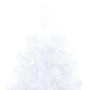 Medio árbol de Navidad artificial con soporte PVC blanco 180 cm de vidaXL, Arboles de navidad - Ref: Foro24-328419, Precio: 3...