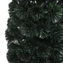 Árbol Navidad estrecho artificial soporte fibra óptica 120 cm de vidaXL, Arboles de navidad - Ref: Foro24-328443, Precio: 51,...