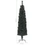 Árbol Navidad estrecho artificial soporte fibra óptica 120 cm de vidaXL, Arboles de navidad - Ref: Foro24-328443, Precio: 51,...
