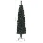 Árbol de Navidad estrecho artificial soporte fibra óptica 240cm de vidaXL, Arboles de navidad - Ref: Foro24-328447, Precio: 1...