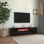 Mueble de TV con luces LED negro 160x35x40 cm de vidaXL, Muebles TV - Ref: Foro24-804428, Precio: 102,51 €, Descuento: %