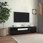 Mueble de TV con luces LED negro 160x35x40 cm de vidaXL, Muebles TV - Ref: Foro24-804428, Precio: 102,51 €, Descuento: %