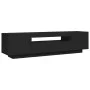 Mueble de TV con luces LED negro 160x35x40 cm de vidaXL, Muebles TV - Ref: Foro24-804428, Precio: 102,51 €, Descuento: %