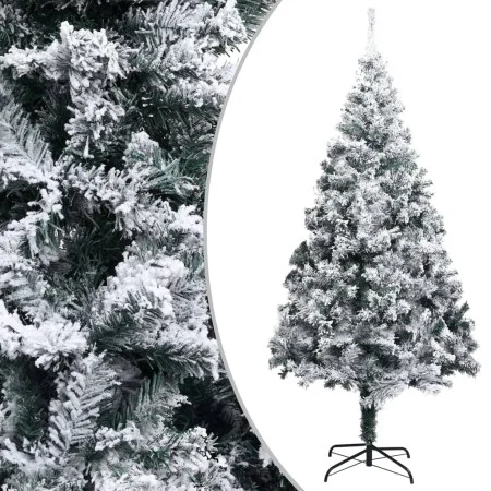 Árbol de Navidad artificial PVC verde nieve flocado 400 cm de vidaXL, Arboles de navidad - Ref: Foro24-328479, Precio: 362,78...
