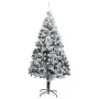 Árbol de Navidad artificial PVC verde nieve flocado 400 cm de vidaXL, Arboles de navidad - Ref: Foro24-328479, Precio: 362,78...