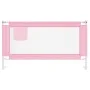 Barandilla de seguridad cama de niño rosa tela 150x25 cm de vidaXL, Barandillas de seguridad - Ref: Foro24-10202, Precio: 33,...