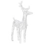 Reno y trineo adorno navideño 160 LEDs acrílico 130 cm de vidaXL, Luces de Navidad - Ref: Foro24-328520, Precio: 95,67 €, Des...