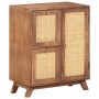 Aparador de madera maciza de mango 60x35x75 cm de vidaXL, Aparadores - Ref: Foro24-323596, Precio: 206,84 €, Descuento: %