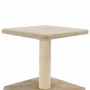 Rascador para gatos con poste de sisal 55 cm beige en Mobiliario para gatos | Comprar online en Foru.es