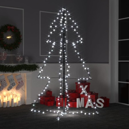 Árbol de Navidad 200 luces LED interior y exterior 98x150 cm de vidaXL, Arboles de navidad - Ref: Foro24-328574, Precio: 36,9...