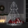 Árbol de Navidad 200 luces LED interior y exterior 98x150 cm de vidaXL, Arboles de navidad - Ref: Foro24-328574, Precio: 36,9...