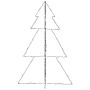 Árbol de Navidad 200 luces LED interior y exterior 98x150 cm de vidaXL, Arboles de navidad - Ref: Foro24-328574, Precio: 36,9...