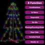 Árbol de Navidad 200 luces LED interior y exterior 98x150 cm de vidaXL, Arboles de navidad - Ref: Foro24-328579, Precio: 36,9...