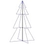 Árbol de Navidad 240 luces LED interior y exterior 118x180 cm de vidaXL, Arboles de navidad - Ref: Foro24-328584, Precio: 39,...