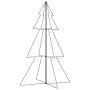 Árbol de Navidad 240 luces LED interior y exterior 118x180 cm de vidaXL, Arboles de navidad - Ref: Foro24-328584, Precio: 39,...