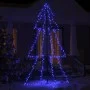 Árbol de Navidad 300 luces LED interior y exterior 120x220 cm de vidaXL, Arboles de navidad - Ref: Foro24-328589, Precio: 49,...