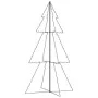 Árbol de Navidad 300 luces LED interior y exterior 120x220 cm de vidaXL, Arboles de navidad - Ref: Foro24-328589, Precio: 49,...