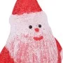 Figura de Papá Noel de acrílico navideño LED 28 cm de vidaXL, Luces de Navidad - Ref: Foro24-328786, Precio: 21,63 €, Descuen...