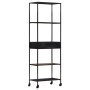 Estantería de madera de mango rugosa y hierro 60x35x180 cm de vidaXL, Librerías y estanterías - Ref: Foro24-323735, Precio: 1...