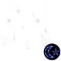 Luces estrella y luna 138 LEDs azul con control remoto de vidaXL, Luces de Navidad - Ref: Foro24-328796, Precio: 15,48 €, Des...