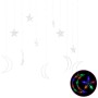 Luces estrella y luna 138 LEDs de colores con control remoto de vidaXL, Luces de Navidad - Ref: Foro24-328797, Precio: 19,60 ...