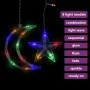 Luces estrella y luna 138 LEDs de colores con control remoto de vidaXL, Luces de Navidad - Ref: Foro24-328797, Precio: 19,29 ...
