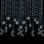 Luces estrella y luna 345 LEDs blanco frío con control remoto de vidaXL, Luces de Navidad - Ref: Foro24-328799, Precio: 27,81...
