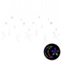 Luces estrella y luna 345 LEDs de colores con control remoto de vidaXL, Luces de Navidad - Ref: Foro24-328801, Precio: 37,45 ...